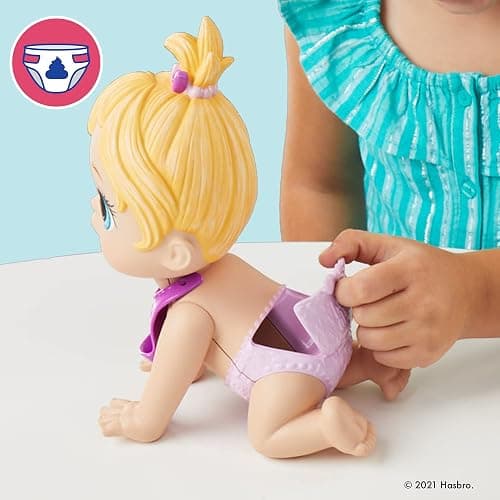 Baby Alive Lil Snacks Doll, Eats and Poops, Snack Theme, 8 Inch Baby Doll, Snack Box Shape Toy for Kids Aged 3+ Blonde Hair thumbnail 5