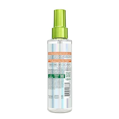 Garnier Fructis Diamond Sleek Hair Shine Spray, Up to 100-Hour Frizz Control, Heat Protectant up to 450°F with Vegan Keratin Smoothing Complex and Argan Oil for Frizzy, Dry, Dull Hair, 4.6 Fl Oz thumbnail 12