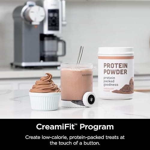 Ninja Swirl by CREAMi Ice Cream and Soft Serve Maker, Sorbet, Milkshake, Frozen Yogurt, Low Calories Program & More, 13-in-1, Soft Serve Handle, (2) CREAMi Swirl 16oz Pints, For Kids & ALL ages, NC701 thumbnail 8