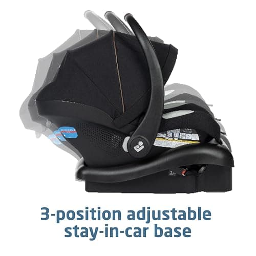 Maxi-Cosi Zelia 2 Luxe 5-in-1 Modular Travel System, Onyx Sand thumbnail 3