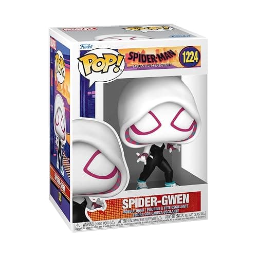 Funko POP! Vinyl: Spider-Man : Across The Spider-Verse - Spider-Gwen - Spider-Man - Collectable Vinyl Figure - Gift Idea - Official Merchandise - for Kids & Adults - Movies Fans thumbnail 2