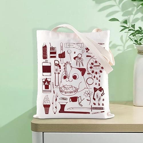 FOTAP Cartoon Inspire Shoulder Bag Demon Dog Lover Merch Tote Bag Anime Manga Gift Bloody Puppy Fan Gift thumbnail 7