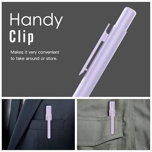 MoKo Holder Case Fit Apple Pencil 1st Gen, Retractable Tip Cap Fit New iPad 10th Gen 2022, iPad 9th Gen 2021, iPad 8th Gen 2020, iPad 6th 9.7 2018, iPad mini 5th Gen Pencil Case Pencil, Taro Purple thumbnail 5