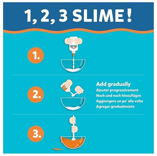 Elmer’s Colour Changing Slime Kit | Slime Supplies Include Colour Changing Glue & Magical Liquid Slime Activator | Activates with UV Light | Washable & Kid Friendly | 4 Count thumbnail 4