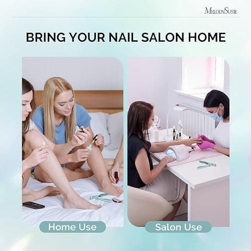 MelodySusie Acrylic Nail Clippers, Professional Nail Clippers Cutters for Acrylic Nails Fake Nail Tips, Adjustable Stainless Nail Trimmer, Manicure Tool for Salon Home Nail Art, Green thumbnail 7