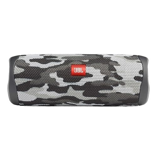 JBL Flip 5 Portable Waterproof Wireless Bluetooth Speaker - Black Camo - Image 1