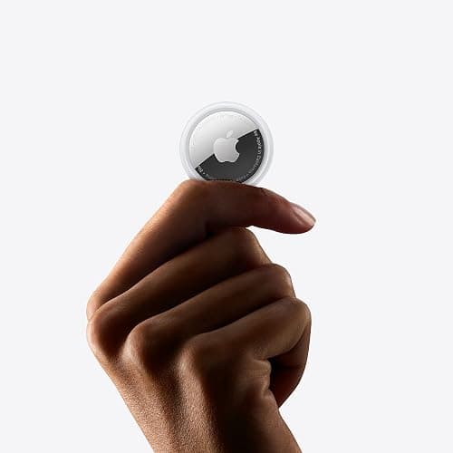 Apple AirTag (4 pack). Track and find your keys, wallet, luggage, backpack and more. Simple one-tap set up with iPhone or iPad. Replaceable battery. thumbnail 2