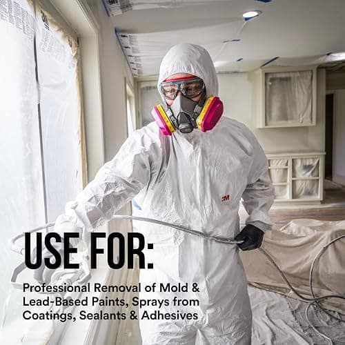 3m 62023ha1-c Half Facepiece Reusable Respirator All-in-one Kit, Multi-purpose, M (1 Mask and 1-pair Cartridges) thumbnail 8