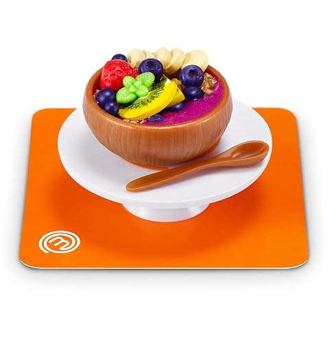 Mini Brands Create MasterChef Series 2 by ZURU (2 Pack) – Real Mini Dishes with Ingredients, UV LED Tool & Recipe Card | DIY Toy Capsule Non-Edible Collectible for Kids, Teens, and Adults. thumbnail 7