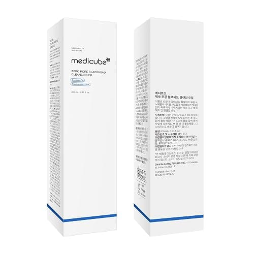 medicube Cleansing Oil Zero Pore Blackhead | Makeup Remover for all skin types, Daily Moisture Facial Cleanser, Low-Irritation, Korean Skin Care, 205ml / 6.93 fl.oz thumbnail 8