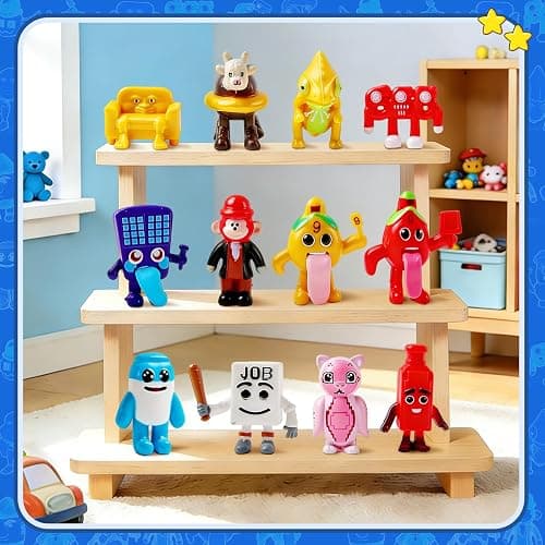 HANJIEJIE 24Pcs Steal a Brainrot Toys Action Figure Set, Steal a Brainrots 67 Los Tralaleritos Toy Figures, Collectible Brain-Rot Toy Gift for Fans thumbnail 3