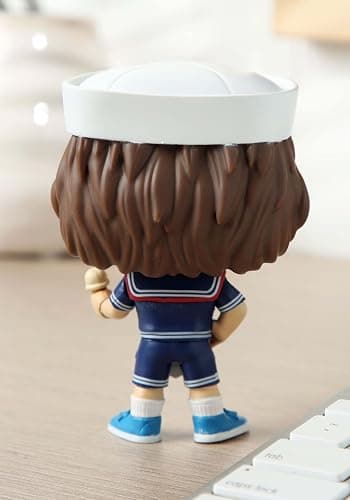 Funko Pop Television: Stranger Things - Steve Harrington with Hat & Ice Cream - Collectable Vinyl Figure - Gift Idea - Official Merchandise - Toys for Kids & Adults - Fantasy Fans thumbnail 3