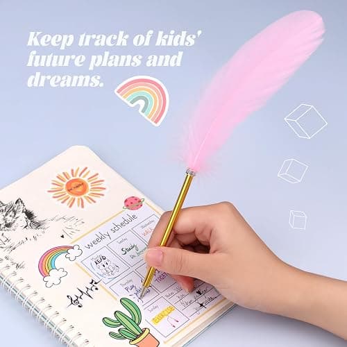VERTOY DIY Journal Kit for Girls - Ideas Birthday Gifts and Toys Age 8 9 10 11 12 13+ Years Old, Kids Scrapbook Journaling Kit for Writing Diary Supplies Set, Teen Girls Trendy Stuff thumbnail 3