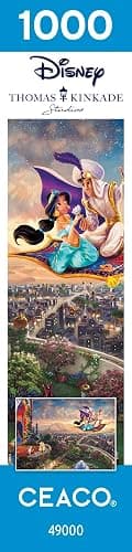 Ceaco - Disney - Thomas Kinkade - Aladdin - 1000 Piece Jigsaw Puzzle thumbnail 8