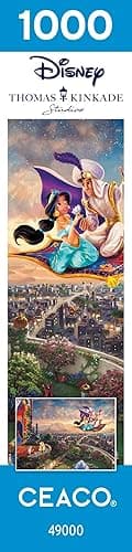 Ceaco - Disney - Thomas Kinkade - Aladdin - 1000 Piece Jigsaw Puzzle thumbnail 9