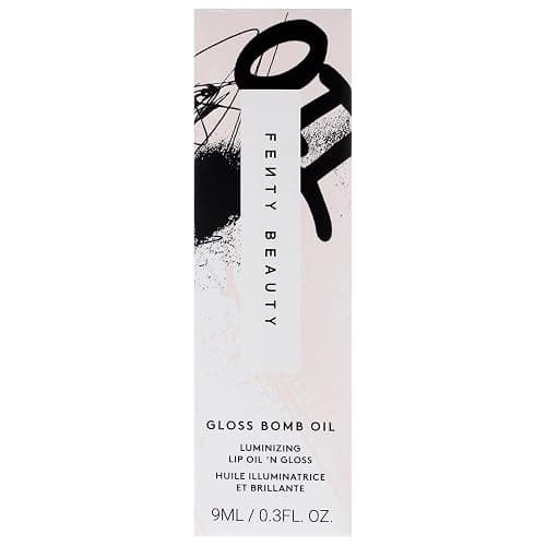 Gloss Bomb Luminizing Lip Oil N Gloss - 01 Fussy by Fenty Beauty for Women - 0.3 oz Lip Gloss thumbnail 5