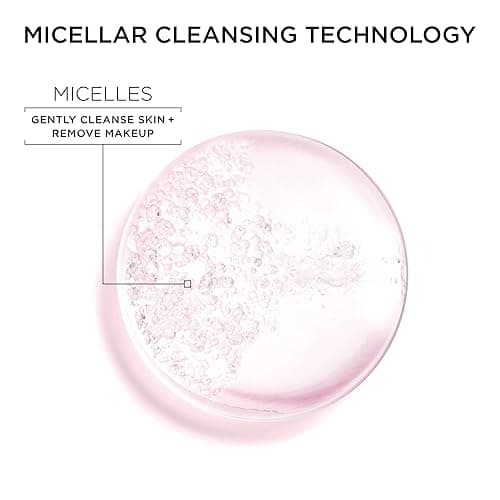 Garnier Micellar Cleansing Water, All-in-1 Makeup Remover and Facial Cleanser, For All Skin Types, 3.4 Fl Oz (100mL), 1 Count (Packaging May Vary) - 3.4 Ounce thumbnail 6