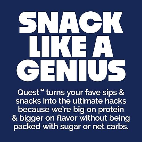 Quest Nutrition Crispy Cookies & Cream Hero Protein Bar, 18g Protein, 1g Sugar, 3g Net Carb, Gluten Free, Protein Snack, Keto Friendly, 12 Count thumbnail 7