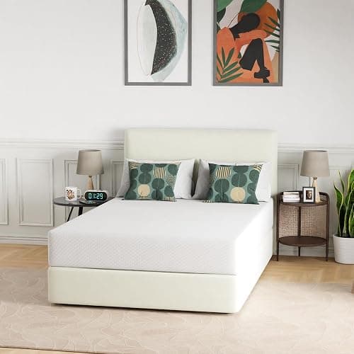 FDW | 10 Inch Full Mattress | Medium Firm | Gel Memory Foam Mattress | White | Bed in a Box, CertiPUR-US Certified | Pressure Relief, Cooling Ventilated Foam | Washable Removable Cover thumbnail 7