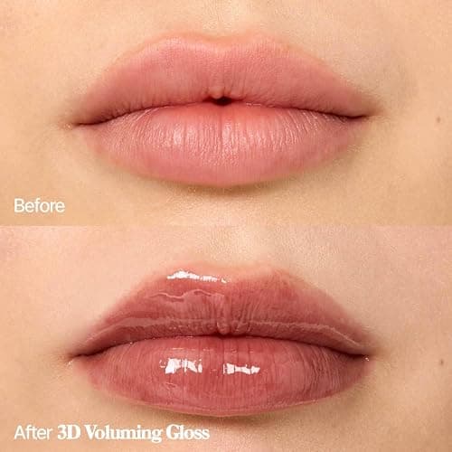 fwee 3D Voluming Gloss 70% (Rich) | Vanilla 70% | High Shine, Non-Sticky Lip Gloss for Makeup | Long-Lasting, Moisturizing Gel Formula | 30%, 70% Pigment Options | 5.3g thumbnail 6