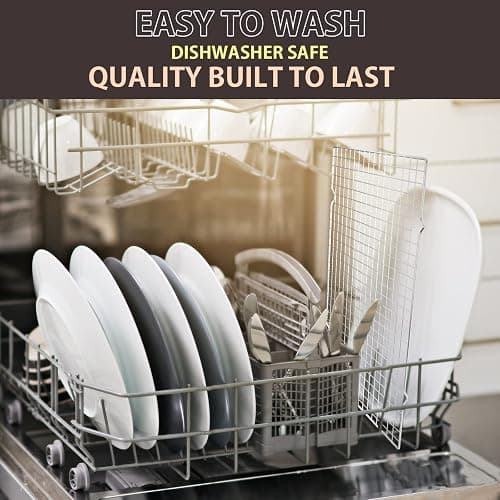 Cooling Rack for Baking 2-Pack, 16x10 Inches Baking Rack, Thick Wire Cookie Rack for Cooking, Roasting, Grilling, Drying, Oven Safe, Fits Half Sheet Pan, Silver thumbnail 6