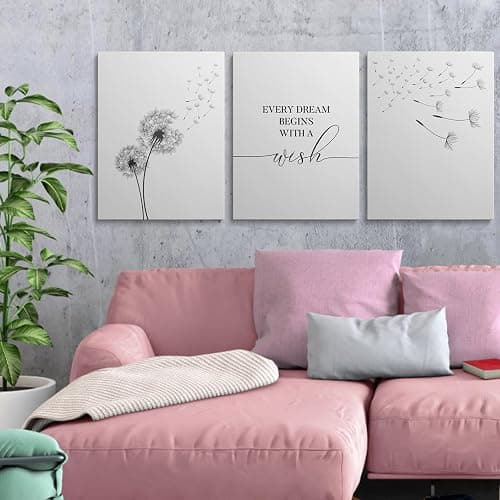 prinfantasy Minimalist Wall Art Inspirational Quotes - Aesthetic Canvas Prints Modern Artwork for Gifts YH076 thumbnail 5
