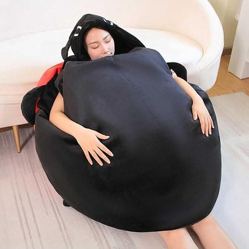 LELEBEAR Giant Wearable Ladybug Pillow, Cute Warm Wearable Ladybug Pillow (60cm/23.7in) thumbnail 5