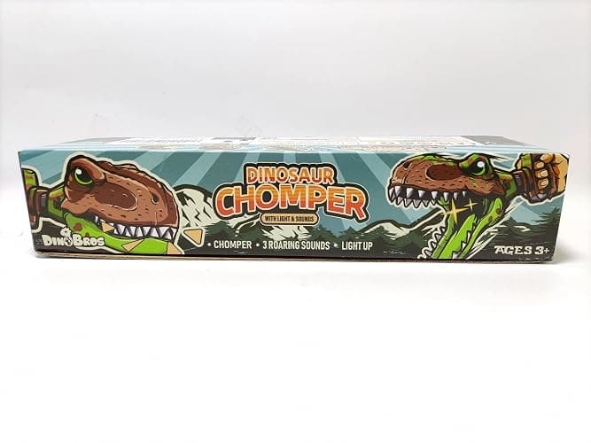 DINOBROS Dinosaur Chomper Toys for Kids with 3 Roar Sounds and Light Jurassic Dinosaurs Grabber Claw T-Rex Reacher Robot Hand Pincher Dino Snapper thumbnail 9