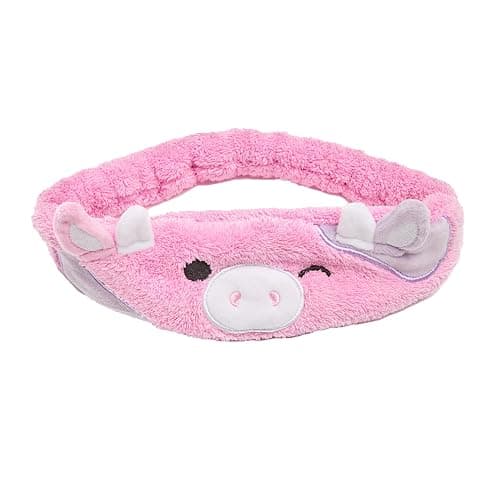 TONYMOLY x Squishmallows Patty Spa Headband - Skincare and Makeup Headband | Made with soft, plush fabric featuring the adorable Patty the Cow, for a cozy, gentle fit while keeping your face clear - Image 1