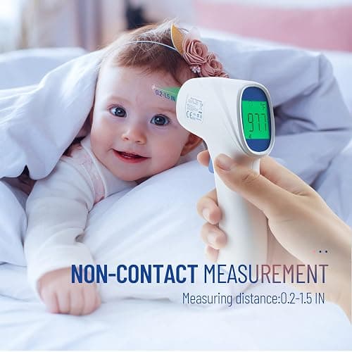 Forehead Thermometer for Adults and Kids, Digital Baby Thermometer with Fever Alarm, Fast Accurate Results, Home Medical & Nurse Essentials thumbnail 7