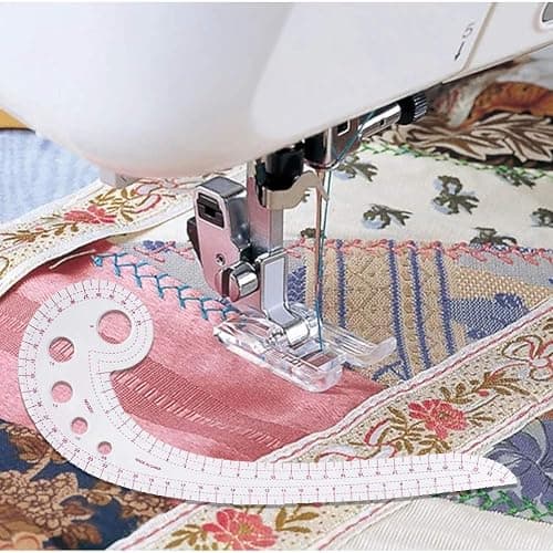 Lot de 4 règles de couture incurvées polyvalentes avec mesures françaises pour la couture, la fabrication de vêtements et la préparation de patrons thumbnail 6