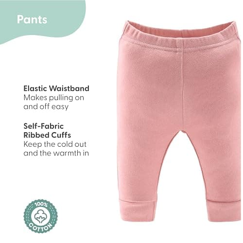 The Peanutshell Baby Layette Gift Set for Girls - 30 Piece New Born Girl Gift Set, Baby Clothes, 0-9 Months - Floral Elephant thumbnail 5