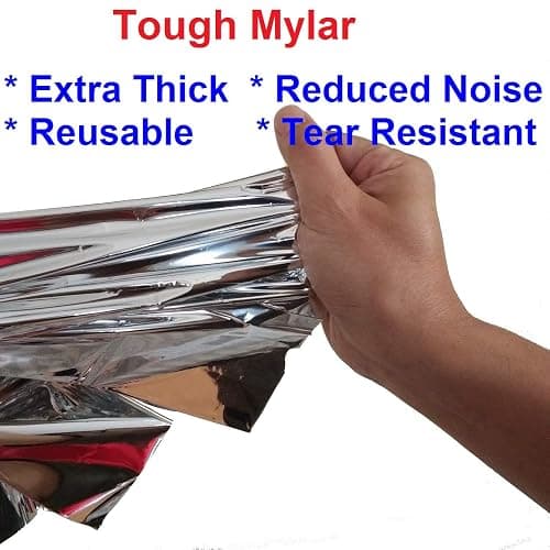 Emergency Sleeping Bags 2 Pack | Portable Emergency Blanket Survival Gear thumbnail 5