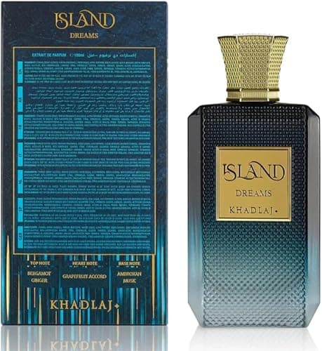 Khadlaj Island Dreams – Fruity, Floral, Woody, Musky – Extrait de Parfum Long-Lasting Fragrance for Unisex, 3.4 Ounce thumbnail 5
