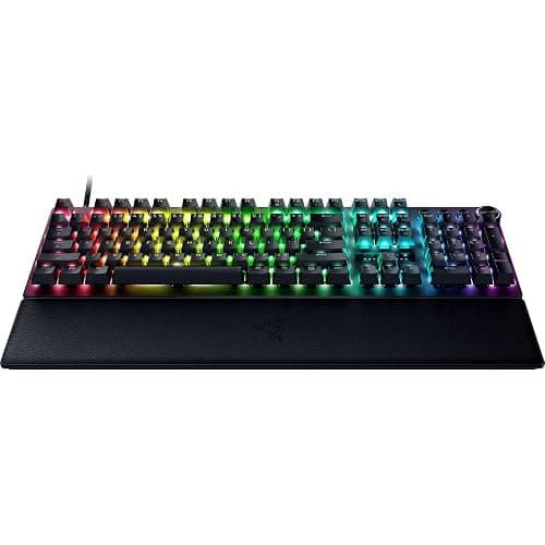 Razer Huntsman V3 Pro 8KHz Esports Gaming Keyboard: Analog Optical Switches Gen 2-8000 Hz Polling Snap Tap - Rapid Trigger - Adjustable Actuation - Media Controls - PBT Keycaps - Black thumbnail 17