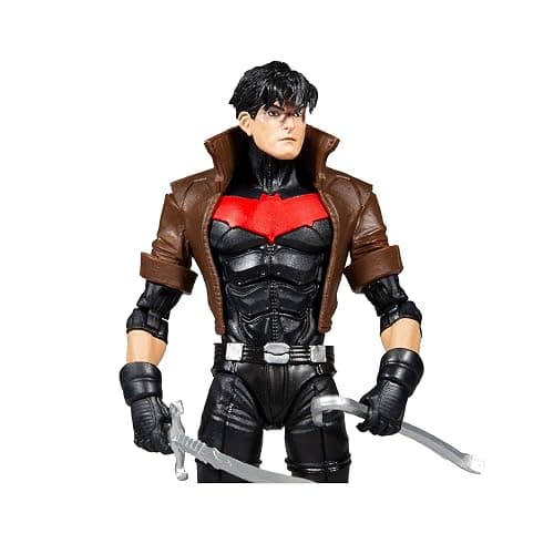 McFarlane DC Multiverse | 7 inch Action Figure | RED Hood Unmasked (Gold Label), 15170-1 | DC Multiverse Comic Series 7 Inch Action Figure Exclusive - Red Hood Unmasked Gold thumbnail 6