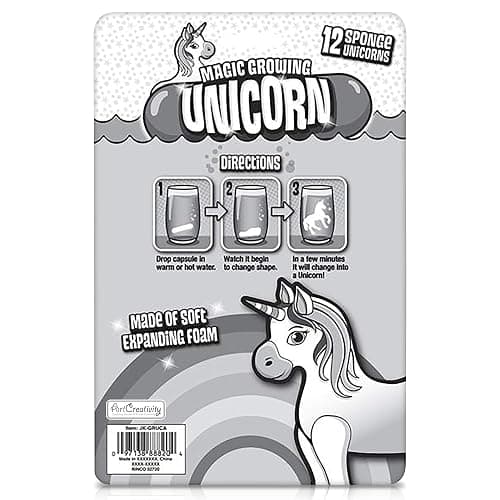 ArtCreativity Magic Growing Capsules, 6 Theme Packs, 72 Capsules - Unicorn, Mermaid, Dinosaur, Sea Life, Wild, Farm Animal - Magic Grow Water Toys, Easter Basket, Party Favor for Kids thumbnail 4