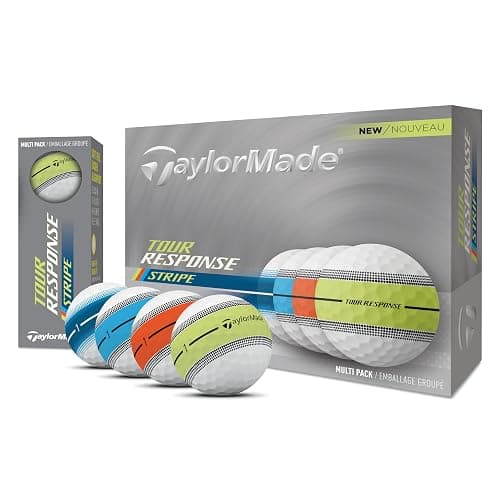 TaylorMade New Tour Response Stripe 25 Golfbälle thumbnail 2