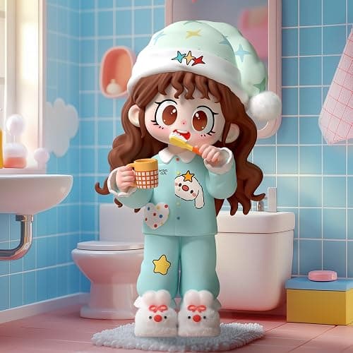Milay Daily Times Series Single Box (Contains 1 Figure), Blind Box Cute Figures Collectible Toys Birthday Gifts thumbnail 4