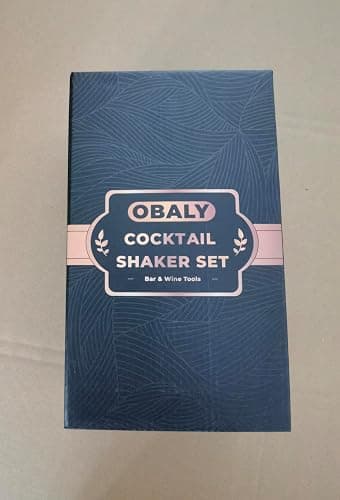 OBALY Bartender Kit 11-Piece Cocktail Shaker-Muddler for Cocktails 25oz Boston Shaker-Bar Accessories with Stylish Bamboo Stand Mix Drink Shaker kit Perfect Martini kit with Cocktail Recipes Booklet thumbnail 9