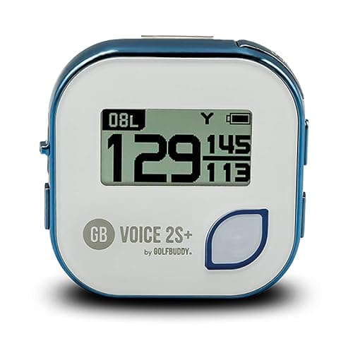 GolfBuddy Voice 2S+ Talking GPS Golf Rangefinder Black/Silver - Image 1