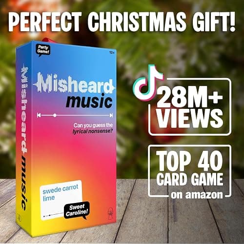 Lucky Egg Misheard Music Game – Guess the Song or Artist w/ 500 Lyrical Nonsense Cards – Hilarious Family Games for Kids and Adults – Play in Teams – Fun Music Games for Karaoke & Party Entertainment thumbnail 3