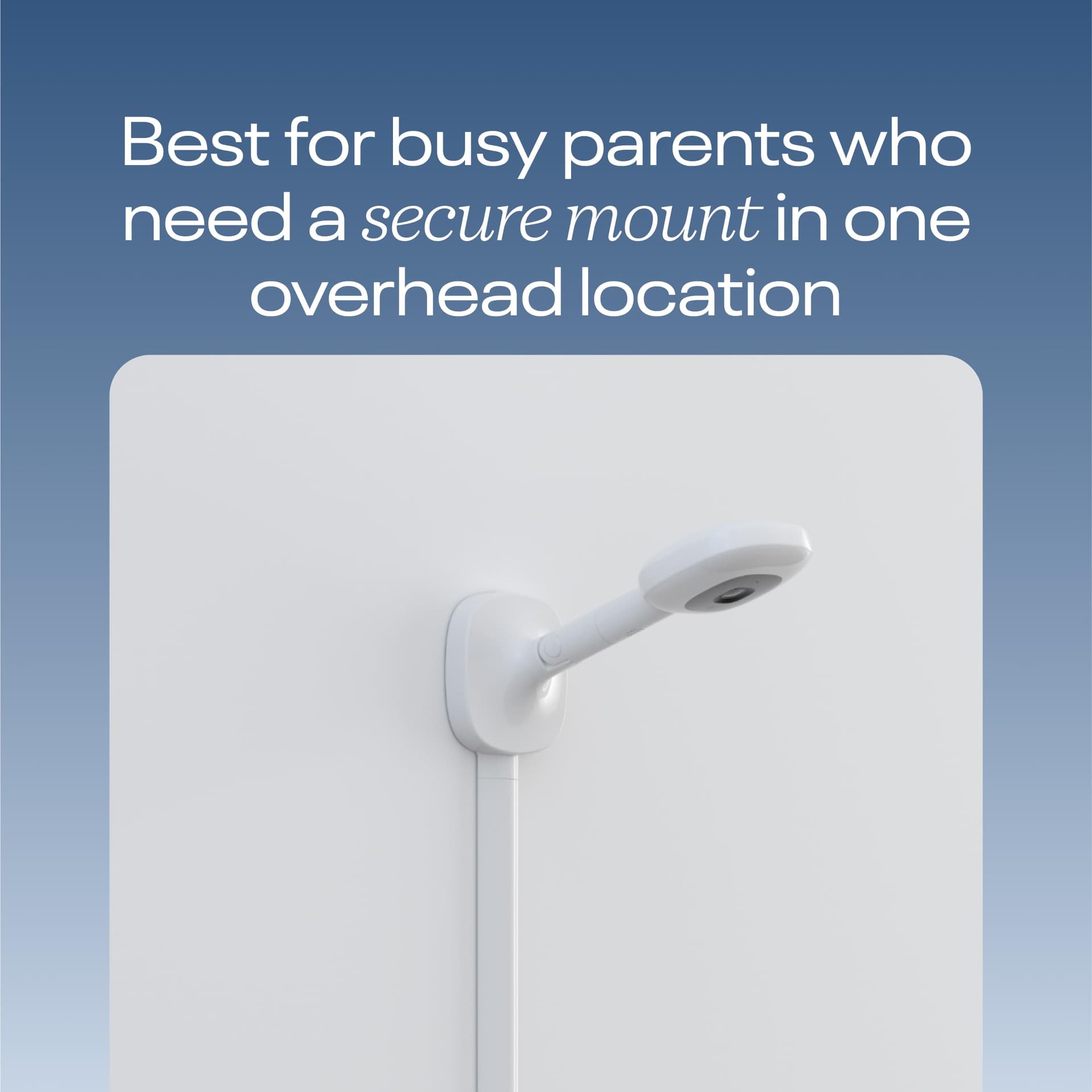 Nanit V2 Pro Baby Monitor & Floor Stand - Smart Wi-Fi Baby Monitor, Contact-Free Breathing & Sleep Tracking Monitor, 1080p HD Night Vision Camera,iOS and Android Compatible, AU Plug, White thumbnail 11