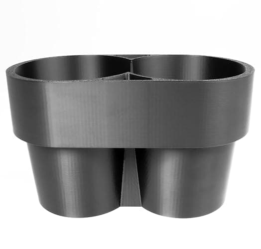 Ricreo for Abarth 500/595 and Fiat 500 Extension Holder - Anti-Fall Solution and Smartphone Holder, Extended Drink Holder, 500 Items Organizer thumbnail 5