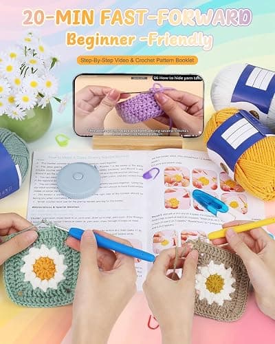 beginner crochet kit thumbnail 2