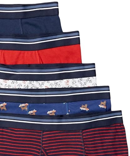 Amazon Essentials Mens Underwear Boxer Briefs, Comfortable Cotton, Tag-Free thumbnail 6
