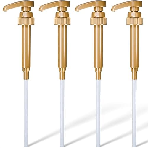 ALPENKOK 4 Pcs Coffee Syrup Pump, Compatible with Skinny, Torani, Davinci - Image 1