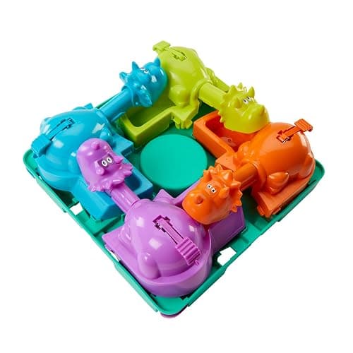 Hasbro Gaming Hungry Hungry Hippos Dino Edition Board Game, Pre-School Game for Ages 4 and Up; for 2 to 4 Players (Amazon Exclusive) thumbnail 12