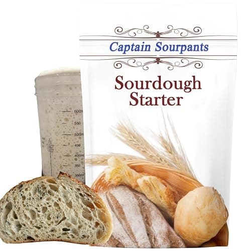 Mature Sourdough Starter Culture – 100+ Years Old Dehydrated Sourdough Starter Kit for Delicious Homemade Sourdough Bread – All-Natural and Healthy - Beginner Friendly, Fast reactivation and Expert Support - Image 1