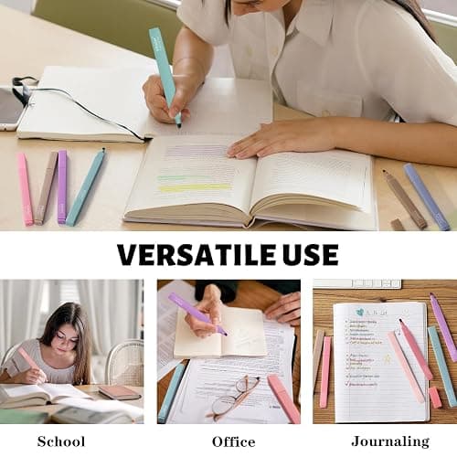 Vitoler Bible Highlighters,8 Colors Cute Highlighters with Chisel Tip for Bible Accessories School Office Supplies thumbnail 7